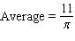 <strong>Recall that the average of a function on an interval is Find the average of the given function. over .</strong> A) B) C) D) E)