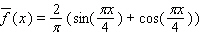 <strong>Recall that the average of a function on an interval is Calculate the 2-unit moving average of the function. </strong> A) B) C) D) E)