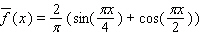 <strong>Recall that the average of a function on an interval is Calculate the 2-unit moving average of the function. </strong> A) B) C) D) E)