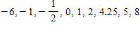 <strong>List the numbers in the set that are natural numbers.  </strong> A)   B)   C)   D)   E)   <div style=padding-top: 35px> 