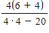 <strong>Perform the operation.  </strong> A) 10 B) -12 C) -10 D) 3 E) -8 <div style=padding-top: 35px> 