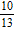 <strong>Write the equivalent of the fraction using a denominator of 26 . </strong> A) B) C) D) E)