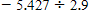 Divide and round the result to the nearest tenth.