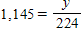 Use the division or the multiplication property of equality to solve . What is the result? __________