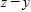 <strong>Let x , y , and z represent three real numbers. Write an algebraic expression to denote the product of z , x , and y .</strong> A) B) C) D) E)