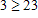 <strong>Write the following statement as a mathematical expression. Three is less than twenty-three.</strong> A) B) C) D) E)