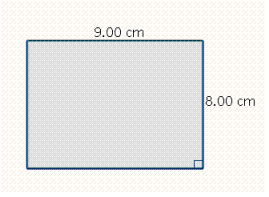 Find the perimeter and the area of the quadrilateral.   