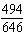 Reduce the fraction to lowest terms.  
