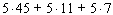 Simplify the expression , and then factor the result into the product of primes. (Notice one of the factors of the answer is 5.)