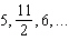 Find the fourth term in the sequence. Enter a fraction as your answer, as necessary.