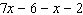 <strong>Evaluate the expression when x is -5. </strong> A) B) C) D) E)