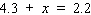 <strong>Find the solution for the equation. </strong> A) B) C) D) E)