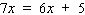 <strong>Solve the equation. </strong> A) B) C) D) E)