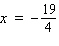 <strong>Solve the equation. </strong> A) B) C) D) E)