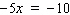 Solve the equation.     __________