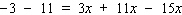 Simplify both sides as much as possible, and then solve. __________