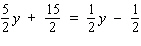 Solve the equation.     __________