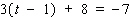 Solve the equation.  