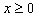 Graph the compound inequality.   or  