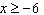 Graph the compound inequality.   and  