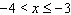 Graph the compound inequality.  