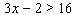 Graph the solution set for the compound inequality.   or  