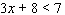 Graph the solution set for the compound inequality.   or  