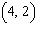 <strong>Give the coordinates of the point in the figure. </strong> A) B) C) D) E)