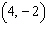 <strong>Give the coordinates of the point in the figure. </strong> A) B) C) D) E)
