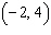 <strong>Give the coordinates of the point in the figure. </strong> A) B) C) D) E)