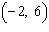 <strong>Complete the ordered pair for the equation. </strong> A) B) C) D) E)
