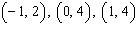 <strong>Complete the given ordered pairs for the equation. </strong> A) B) C) D) E)