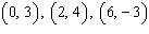 <strong>Complete the given ordered pairs for the equation. </strong> A) B) C) D) E)