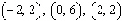 <strong>Complete the given ordered pairs for the equation. </strong> A) B) C) D) E)