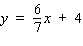 <strong>Give the equation of the line with the given slope and y -intercept. </strong> A) B) C) D) E)