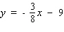 <strong>Give the equation of the line with the given slope and y -intercept. </strong> A) B) C) D) E)