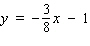 <strong>Give the equation of the line with the given slope and y -intercept. </strong> A) B) C) D) E)