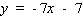 <strong>Give the equation of the line with the given slope and y -intercept. </strong> A) B) C) D) E)