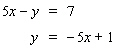 <strong>Solve the system by substitution. Substitute the expression in the second equation into the first equation and solve. If the lines coincide, answer dependent . If the lines are parallel, answer no solution .</strong> A) no solution B) C) dependent D) E)