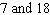 <strong>Two numbers have a sum of One number is more than the other. Find the numbers.</strong> A) B) C) D) E)