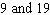 <strong>The difference of two numbers is Their sum is Find the two numbers.</strong> A) B) C) D) E)