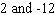 <strong>The sum of two numbers is One number is times the other. Find the numbers.</strong> A) B) C) D) E)