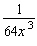 <strong>Write the expression with a positive exponent, and then simplify, when possible. </strong> A) B) C) D) E)