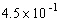 <strong>The number is not in scientific notation because 45 is larger than 10. Write in scientific notation.</strong> A) B) C) D) E)