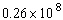 <strong>The number is not in scientific notation because 0.26 is less than 1. Write in scientific notation.</strong> A) B) C) D) E)