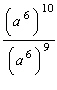 Simplify the expression. An answer with exponents should contain positive exponents only.