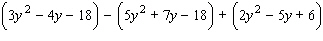 Perform the indicated operations.  