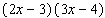 Multiply binomials using the COLUMN method.  
