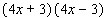 Multiply binomials using the COLUMN method.  