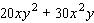 Divide the polynomial by   .  